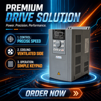 Variateur de fréquence numérique à trois sorties 20HP 380VAC triphasé 15KW avec affichage numérique certifié CE