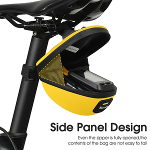 West biking mini bolsa de assento portátil, saco resistente à prova d' água com concha <span class=keywords><strong>mtb</strong></span> bicicleta de estrada sob assento, ciclismo assento calças - Product Image 5