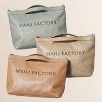 Sac de transport portable pour tuiles de Mahjong américain, sac en cuir souple grainé, accessoires pour soirées de jeu et rassemblements