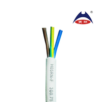 Usine meilleur prix gaine en caoutchouc H05RR-F fil de cuivre fils électriques personnalisé 2 3 4 5 câble en caoutchouc industriel de base