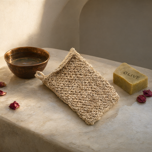 Turkish Hammam Exfoliating Bath Mitt Kese Glove Body Scrub <b>Washcloth</b> for Skin Exfoliation - Product Image 3