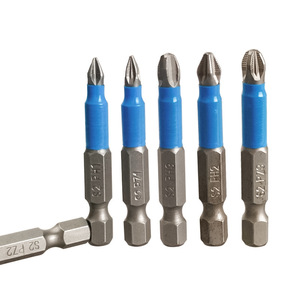 <b>Phillips</b> <b>Screwdriver</b> Bits 6 Mm 1/4 Inch Magnetic Steel For Electric Pneumatic Tools - Product Image 1