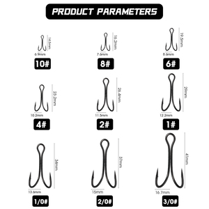 도매용 고탄소강 지그 헤드 기어 후크 이중 낚싯바늘 – 바닷물, 강, 호수 낚시용 저항성 스위블 후크 - Product Image 2