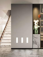 GW07025 Morden Simple 3W Encastré LED Plâtre Applique Murale Encastré Sans Garniture GU10 Gypse Applique Murale Pour Escaliers