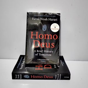 Homo Deus: Một tóm tắt lịch sử của ngày mai - Sách công nghệ tương lai bán chạy nhất |   Những hiểu biết về sự phát triển của AI và con người - Product Image 1