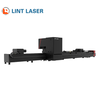 Découpeuse de laser de tube de fibre1000w 2000w découpeuse de laser de tube en métal avec la certification de la CE