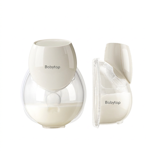 Extractores de Leche Materna Manos Libres Babytop, en Oferta, Portátiles, Dobles, con Bolsa Térmica, Silenciosos, Eléctricos y Usables - Product Image 1