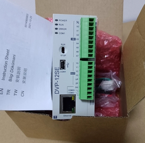 Satu Modul Pengontrol PLC DVP12SE11T Baru DVP12SE11T Gratis Pengiriman - Product Image 1