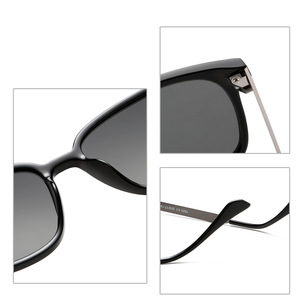 Lunettes de soleil unisexes de luxe personnalisées OEM 2024, polarisées, pliables, légères, confortables et tendance - Product Image 3