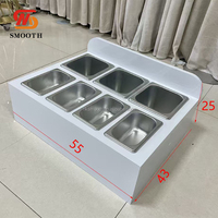 Plateau de service en métal au design élégant, nouveau modèle, pour popcorn et snacks, style Usherette, idéal pour les mariages et les fêtes