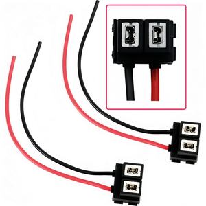 Индивидуальные 2-контактные автомобильные светильники, жгут проводов, изогнутые лампочки, косички для автомобильных задних фонарей и Headlights-H7-2B - Product Image 1