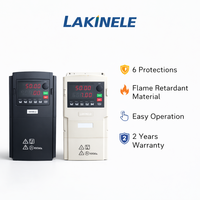 Variateur de fréquence vectoriel monophasé/triphasé LAKINELE série S2 0,75 kW-5,5 kW 220 V pour 6 moteurs