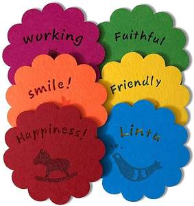 Dessous de verre en feutre multicolore de vente chaude pour tapis et tampons à usage domestique quotidien - Product Image 5