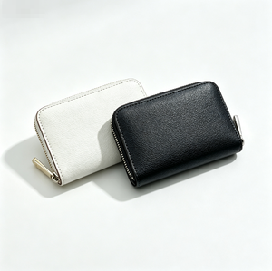 Women's Leather <b>Wallet</b> Large Capacity Zipper Long Purse with <b>Wristlet</b> Strap Multi Card Holder Clutch Wholesale - Product Image 1