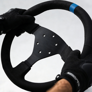 Volante Deportivo JDM de 13 Pulgadas, de Microfibra, con 3 Radios, <span class=keywords><strong>para</strong></span> Carreras y Simulación en <span class=keywords><strong>Juegos</strong></span> de <span class=keywords><strong>PC</strong></span> - Product Image 4