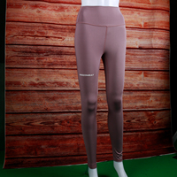 PROCOMBAT Leggings taille haute pour femmes, collants sans couture froissés, pantalon de yoga d'entraînement sur la couche de base du contrôle du ventre sur toute la longueur