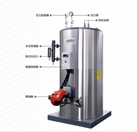 Generador de Vapor Industrial Vertical, de Gasolina Ligera, GLP o Gas, Caldera de Vapor Industrial Pequeña