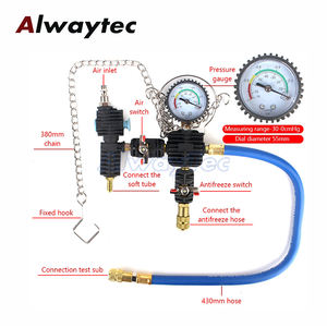Автомобильный водяной бак манометр радиатор давления тестер детектор утечки Инструмент Тестер вакуумный тип системы охлаждения испытательный комплект - Product Image 3
