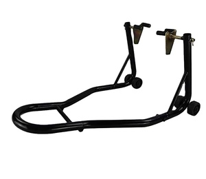 Supports de levage de roues avant et arrière noirs pour moto, supports de paddock pour fourche et roue arrière, compatibles avec les motos sportives - Product Image 1