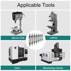 2026 DIN333 Type a Brocas Centrales HSS Pilot Center <b>Drill</b> <b>Bit</b> for Lathe Machine Centering Pilot Drilling - Product Image 3