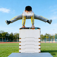 Vente directe d'usine de kits de saut souples et doux pour la peau, pour une utilisation en extérieur dans l'entraînement au parkour