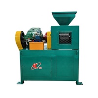 Machine de fabrication de briquettes en forme de boule, d'œuf ou de coussin pour la pression de boues, de sels, de boues collantes, de poussière de charbon de bois, de charbon de bois en poudre, d'oxyde de fer et de lignite de chaux