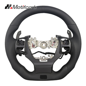 Volante Personalizado de Cuero y Palancas de Cambio Magnéticas de Fibra de Carbono para Lexus IS RC NX GS 250 300 300h 350DS 500 F Sport - Product Image 1