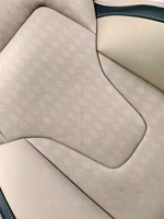 Ensemble complet d'accessoires sur mesure pour Mercedes Benz, housses de siège de voiture 5 places en cuir véritable, coussin de siège avant et arrière