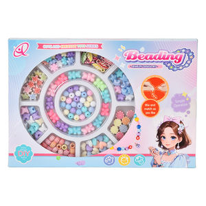 Chaîne de téléphone portable fantaisie multi-grilles faite à la main pour filles, <span class=keywords><strong>bijoux</strong></span> et jouets DIY pour enfants, bracelet et collier en perles - Product Image 5