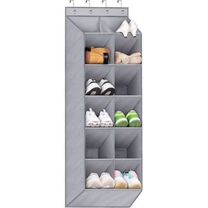 Folding Hanging Over Door Organizer with 5 Clear Dust-Proof Pocket Organizer for Kid's Toys - Product Image 2