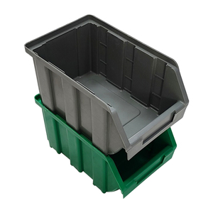 wholesale wall mounted tool spare parts warehouse industrial nestable stackable plastic storage direct stacking shelf bins
