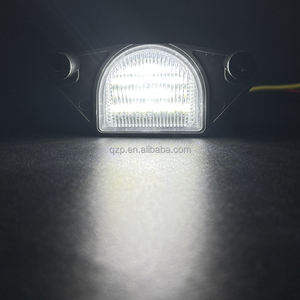 Accessoires de voiture transparents lumineux LED lampe de numéro de plaque d'immatriculation pour <span class=keywords><strong>Pontiac</strong></span> Grand <span class=keywords><strong>Prix</strong></span> Fiero Firebird - Product Image 5