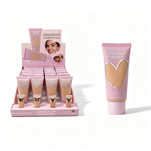 Fondotinta Coprente a Lunga Durata 24H, Finitura HD, Design a Cuore, Fondotinta Liquido 30g, Cosmetici all'Ingrosso - Product Image 6