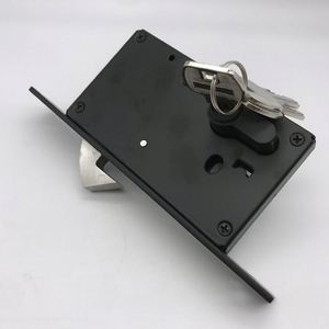 Italy Model Cerradura PARA La Puerta Ventana Aluminum Glass <b>Sliding</b> Wooden Hook Latch Oval Cylinder Mortise Door <b>Lock</b> - Product Image 2