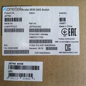 Tout nouveau en Stock <span class=keywords><strong>Switch</strong></span> Hub Aruba 2530 24 Port POE Network <span class=keywords><strong>Switch</strong></span> <span class=keywords><strong>J9773A</strong></span> avec le meilleur prix - Product Image 5
