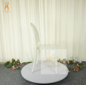Meubles de location de haute qualité blanc <span class=keywords><strong>Victoria</strong></span> <span class=keywords><strong>Ghost</strong></span> <span class=keywords><strong>chaise</strong></span> en plastique pour salle à manger Restaurant maison événements - Product Image 4