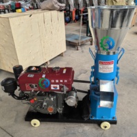 Mini machine à granulés d'alimentation Machines de traitement des aliments du bétail Machines à granulés pour volaille d'alimentation animale 150 kg