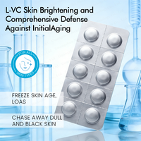Vente en gros du fabricant : Sérum éclaircissant pour le visage à la vitamine C solide et à la niacinamide, pour un teint éclatant