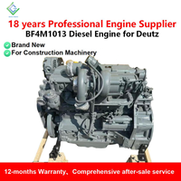 Ensemble moteur diesel Machinery Bf4m1013, refroidi par eau, 4 cylindres, 4 temps, 132 kW, 2300 tr/min pour Deutz