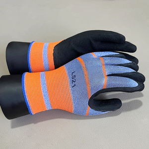 Guantes de trabajo de invierno de látex natural con forro de LICRA YISHOU de alta flexibilidad con protección mejorada - Product Image 3