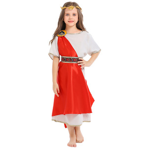 Disfraz de Halloween de la <span class=keywords><strong>Antigua</strong></span> <span class=keywords><strong>Roma</strong></span> Medieval para Representaciones Escénicas, Incluye <span class=keywords><strong>Vestidos</strong></span>, Personaje Echo, Poliéster, Unisex - Product Image 3