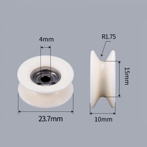 Roues de guidage OEM 24*10mm pour le tréfilage, longue durée de vie, certifiées ISO9001 - Product Image 1