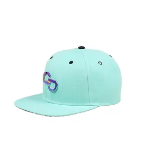 Benutzer definierte Snapback Sport kappe Fabrik Design Metall Logo hochwertige Passform Cap Hut Flex fit für Leistung