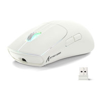 Ratón Inalámbrico para Juegos ATTACK SHARK X5, Ultraligero, RGB, 2.4G, Recargable por USB, Ergonómico, para Juegos de PC