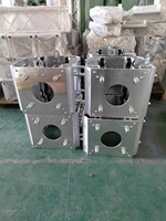 Système de support au sol pour tour de levage en treillis d'aluminium, bloc de manchon de treillis d'éclairage de scène, base en X, hauteur personnalisée pour la rigging d'événements et de concerts
