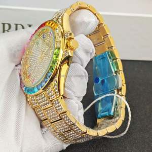 Reloj de Cuarzo con Correa de Aleación y Diamantes de Lujo, Moda 2025, Venta al Por Mayor - Product Image 4