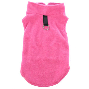 Chaqueta <span class=keywords><strong>polar</strong></span> cálida gruesa <span class=keywords><strong>para</strong></span> perros de color sólido de venta directa del fabricante - Product Image 6