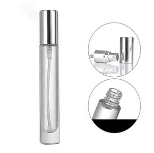 10ml Clear Glass Cosmetic Travel <b>Spray</b> Bottle Fine Mist Screw Cap Custom Logo Screen Printed Portable Perfume Refill Bottle - Product Image 3