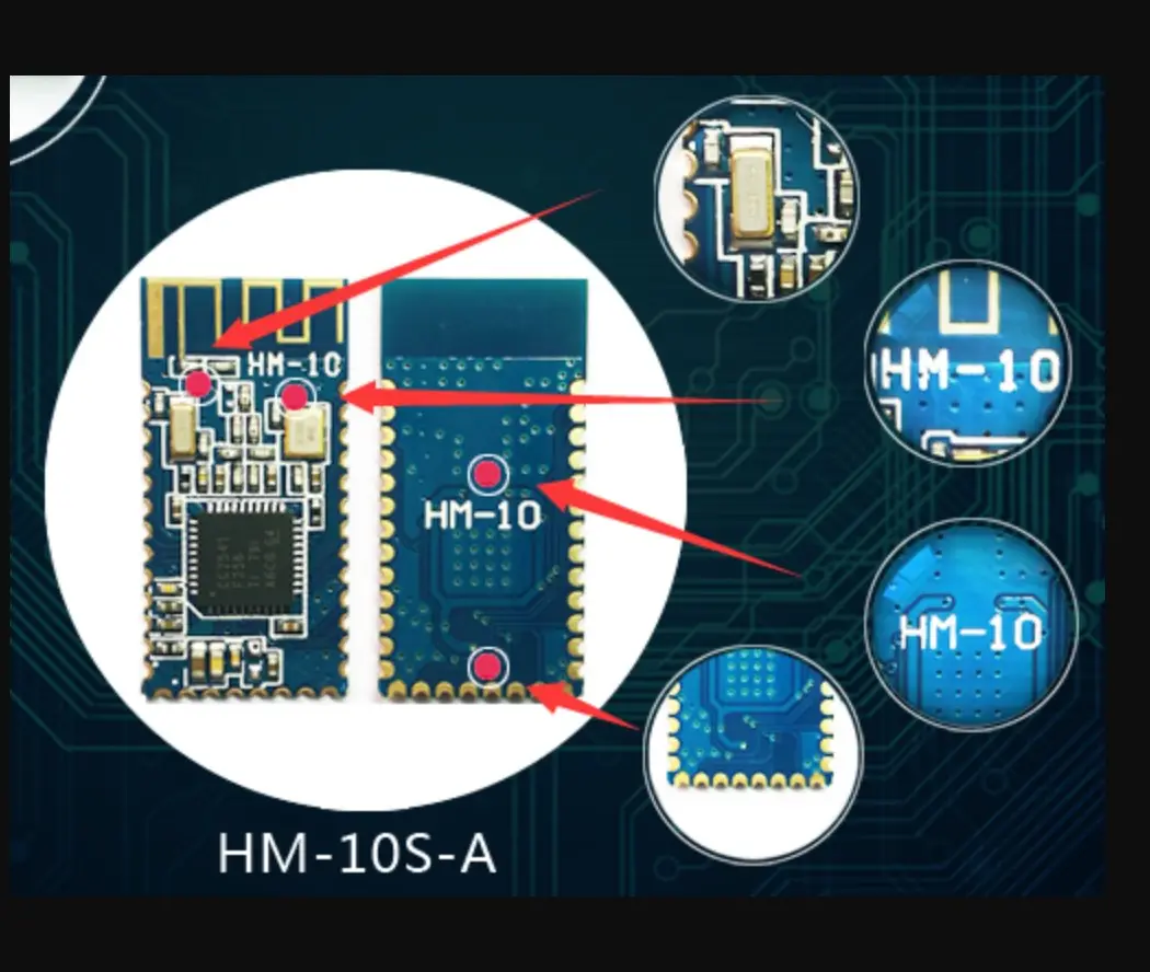 HM-10 HM10 module ble4.0 serial port transparent transmission master-slave integration