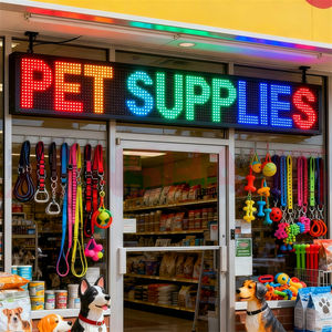 Insegna LED P5 per Negozi, Display Pubblicitario Esterno a Colori Programmabile con Messaggi Scorrevoli - Product Image 5